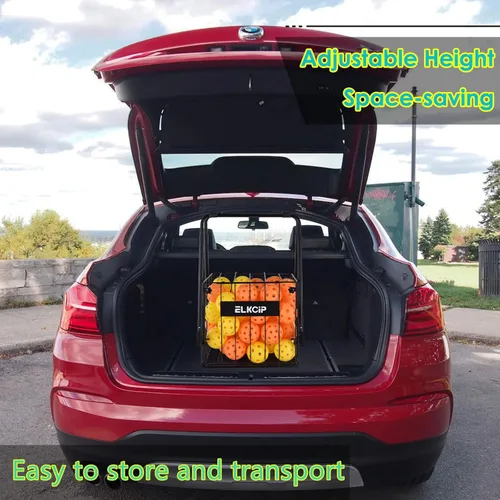 Miniatura 6 de Portable Pickleball & Tennis Ball Hopper - Pickleball Collector Retriever Basket Carrier Gatherer Picker Container for Picking and Storage Training