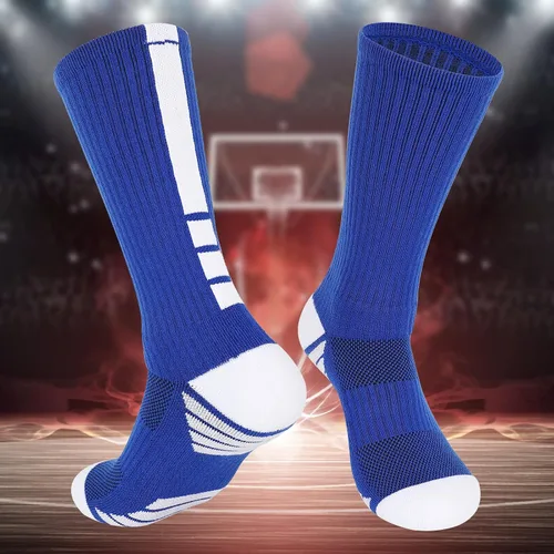 Miniatura 5 de Finerview Elite - Calcetines de baloncesto (6 pares), calcetines deportivos de alta calidad a media pantorrilla para adultos y jóvenes