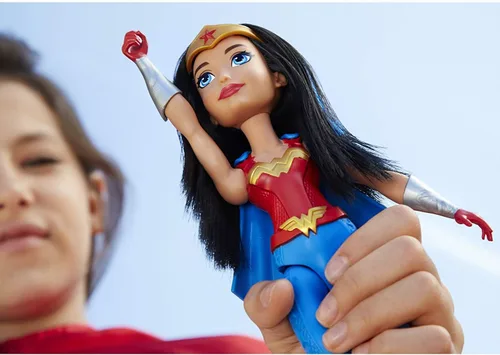 Miniatura 4 de Muñeca de acción de 12 pulgadas de la Mujer Maravilla, DC Super Hero Girls