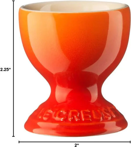 Miniatura 7 de Le Creuset Stoneware taza para huevo, 2 pulgadas, llama
