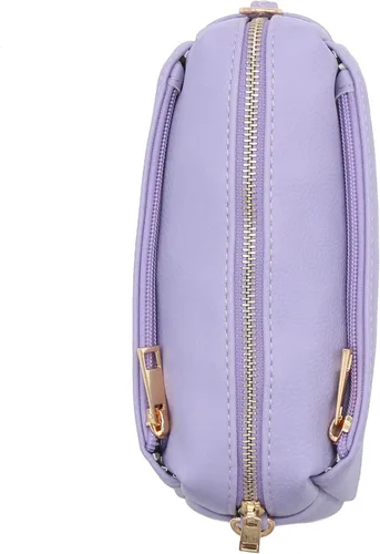 Miniatura 100 de FashionPuzzle Triple Zip Small Crossbody Bag