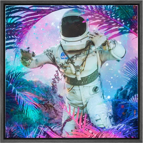 Miniatura 65 de Lienzo decorativo con diseño de un hermoso paisaje, para la decoración del hogar, The Cosmic Cloud, 12" x 12