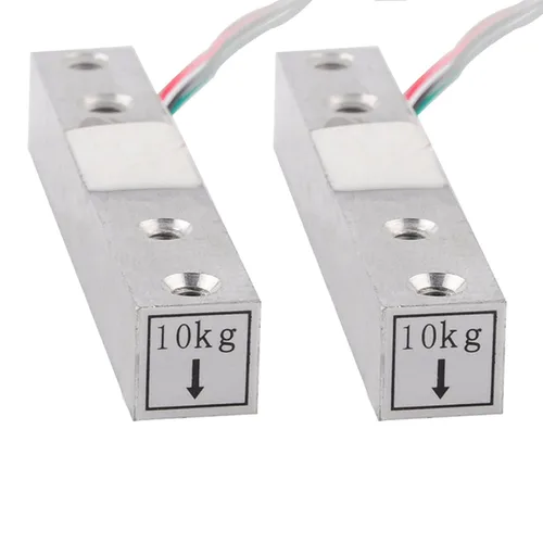 Miniatura 7 de 2 piezas de sensor de peso de celda de carga digital 1kg 5kg 10kg 20kg de alta precisión, celdas de carga miniatura para Arduino, electrónica DIY