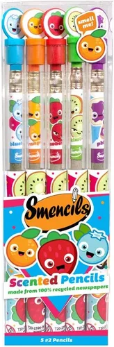 Miniatura 15 de SODA Shop Smencils - Lápices perfumados gourmet patentados, 5 unidades, regalos para niños, suministros escolares, recompensas para el aula, Tienda