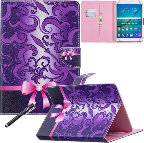 Miniatura 13 de NewShine - Funda universal para tablet de 7.9 a 8.5 pulgadas, funda de piel sintética para iPad mini 1/2/3/4, Galaxy Tab 3/4/Note 8.0, Amazon Kindle