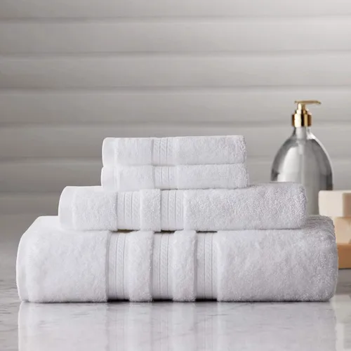 Miniatura 2 de Member's Mark Hotel Premier Collection - Toalla de baño de lujo 100% algodón, color blanco