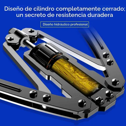 Miniatura 3 de EAST MOUNT - Ejercitador de brazo giratorio ajustable de 10 a 199 kg de potencia hidráulica, expansor de pecho para casa, equipo de entrenamiento