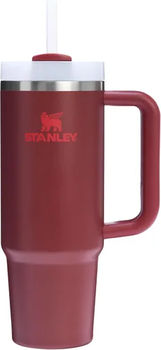 Miniatura 59 de Stanley Quencher H2.0 - Vaso de acero inoxidable con asa, pajilla y tapa FlowState giratoria de 3 posiciones; aislamiento térmico, sin BPA; apto