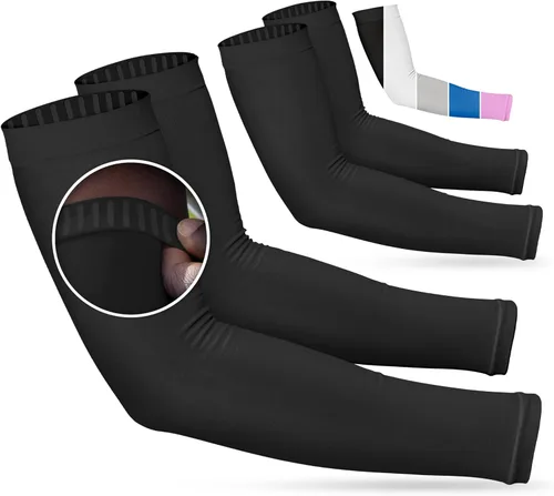 Miniatura 11 de SportsTrail Mangas Refrescantes para Brazos para Hombres y Mujeres – Transpirables, Protección Solar UV, Mangas Deportivas para Brazos para Mujeres