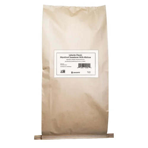 Miniatura 10 de Lakanto Edulcorante clásico de fruta de monje con alulosa, sustituto del azúcar blanco del extracto de fruta de monje para hornear, café y té, sin