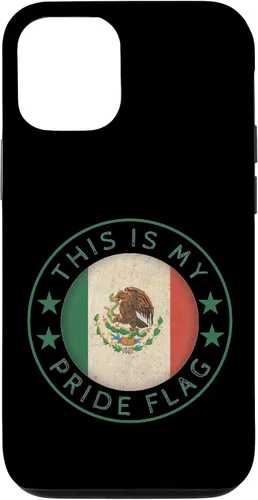 Miniatura 25 de Funda para iPhone 13 This is My Pride Flag Mexico Bandera Art Orgullosa de raíces mexicanas