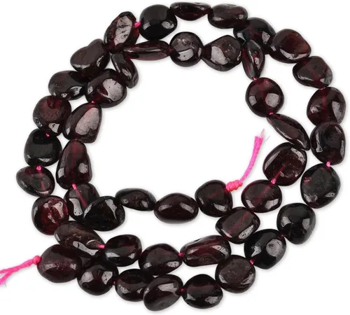 Miniatura 31 de HAAMIIQII - Cuentas sueltas de cristal de amatista púrpura natural de 5-8 mm, pequeñas, irregulares, en forma libre, pulidas, para hacer joyas, 38
