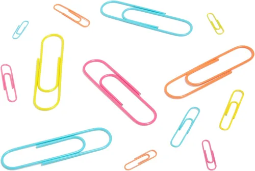 Miniatura 2 de U Brands Kit de accesorios de oficina, suministros de oficina, incluye 65 estándar, 5 jumbo y 30 clips de papel de tamaño mediano en un surtido