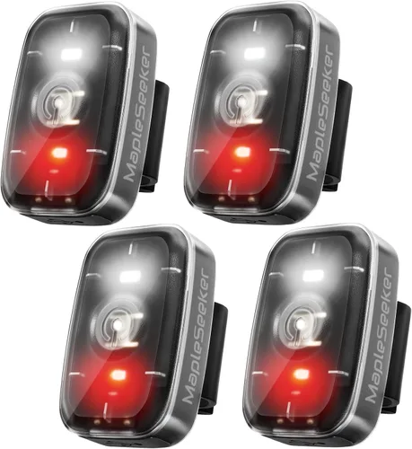 Miniatura 9 de Luz LED de seguridad, luces estroboscópicas con clip para corredores, luz trasera de bicicleta con 5 modos de iluminación, accesorios de alta