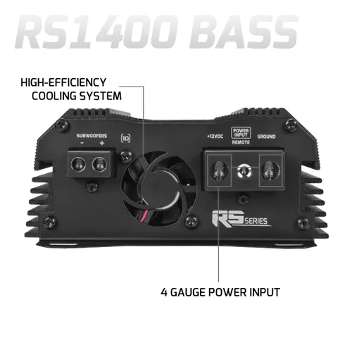 Miniatura 6 de PRV Audio Amplificador de subwoofer monobloque clase D de 1400 vatios RS1400 BASS 1 ohmio - 12 voltios amplificador para automóvil, crossover