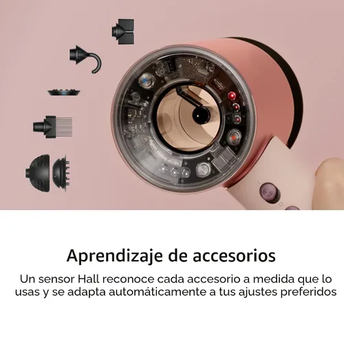 Miniatura 6 de Dyson Supersonic Nural™ Secador de pelo Rosa cerámico