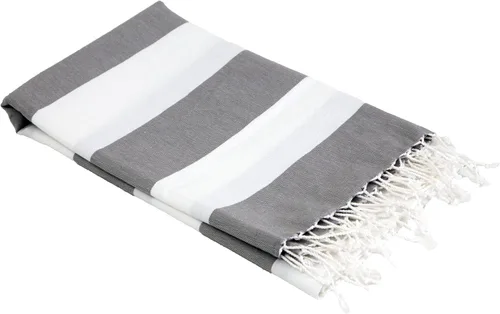 Miniatura 6 de Clotho - Toallas de baño de Peshtemal turco, 100 % algodón, 39 x 70, ligeras, elegantes, toallas de playa y ejercicio, Algodón, paquete de de 4