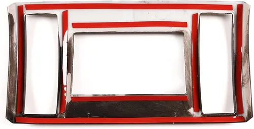 Miniatura 5 de YIWANG Para Land Rover Freelander 2 2013-2015 madera de roble grano coche interior navegación caja marco cubierta TRIM pegatinas Accesorios