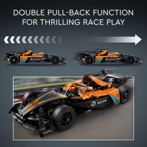 Miniatura 3 de LEGO Technic NEOM McLaren Formula E - Coches de juguete de construcción para niños, niños y niñas, a partir de 9 años, auto de carreras McLaren