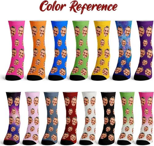 Miniatura 3 de Calcetines personalizados con foto, calcetines personalizados con imágenes, calcetines personalizados para hombres