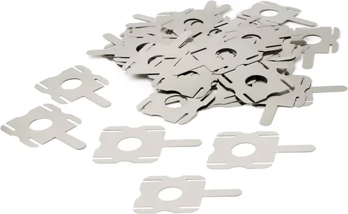 Miniatura 4 de 100 piezas 2P tipo H tipo T tiras de acero chapado en níquel para pestañas de soldadura para paquete de batería de litio 18650 DIY, pestaña