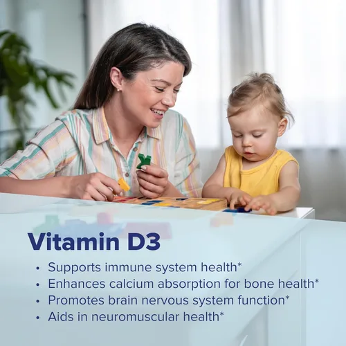 Miniatura 6 de Superior Source Suplementos nutricionales de fórmula infantil Baby D, 200 UI, 100