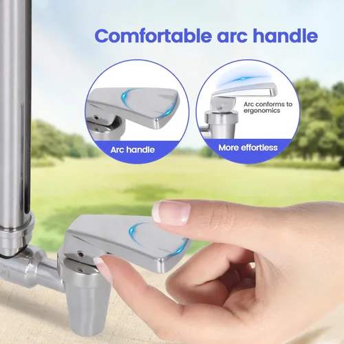 Miniatura 6 de Espiga de vidrio de visión de acero inoxidable 304, compatible con Berkey, Purewell, ProOne, Waterdrop y otros sistemas de filtración de agua