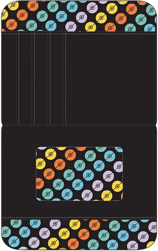 Miniatura 2 de Loungefly Pokemon Ombe - Cartera de piel sintética con patrón completo, Multicolor