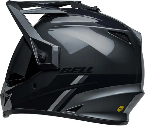 Miniatura 5 de Bell MX-9 Adventure MIPS Casco de motocicleta integral Carbón/Plata Alpine