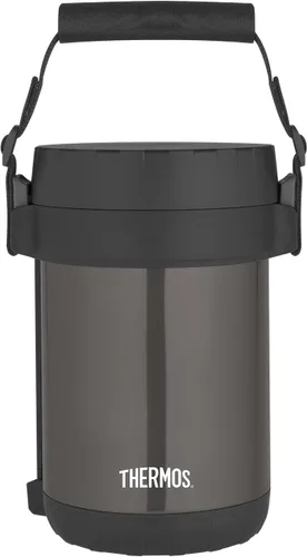 Miniatura 3 de THERMOS Todo-En-Uno Transportador de comida sellado al vacío con una cuchara, acero inoxidable, Humo.