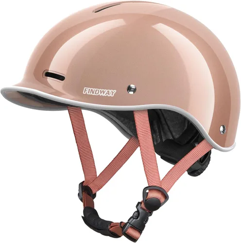 Findway Casco de Bicicleta Pro para Adultos, Casco de Ciclismo Ajustable para Hombres y Mujeres [Certificado de Seguridad] Casco de Bicicleta para
