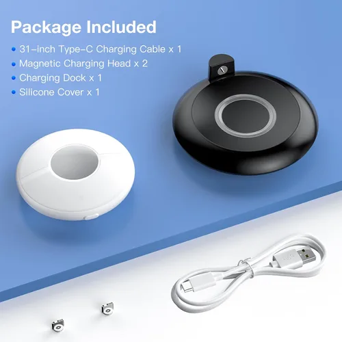 Miniatura 6 de KUNSLUCK Estación de carga para GO Plus + 2023, base de carga RGB con funda protectora para GO Plus +