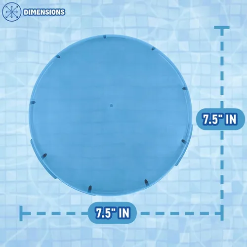Miniatura 2 de Poolzilla Lente submarina incandescente azul para luz de piscina, compatible con Pentair Amerlite, 7.5 pulgadas