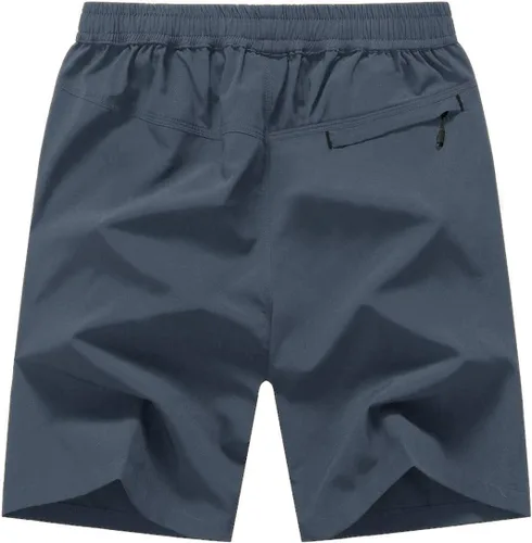 Miniatura 2 de TBMPOY Pantalones cortos de senderismo para hombre de 7 pulgadas, de secado rápido, atléticos, gimnasio, deportes al aire libre, bolsillos cortos