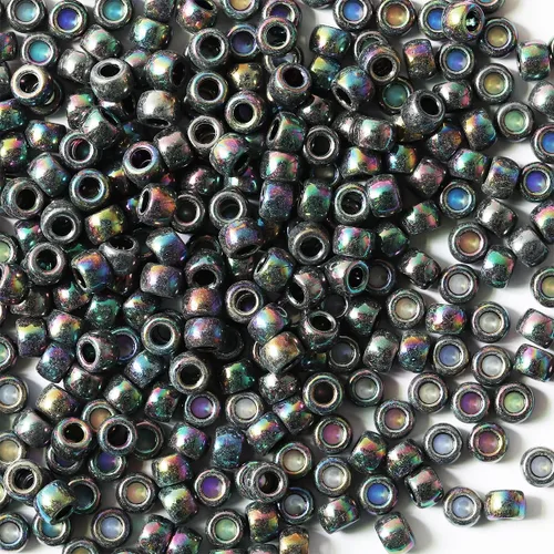 Miniatura 5 de 1000 cuentas de pony negras de 0.236 x 0.32 pulgadas para pulseras, trenzas de pelo y manualidades de bricolaje, solo para uso en manualidades