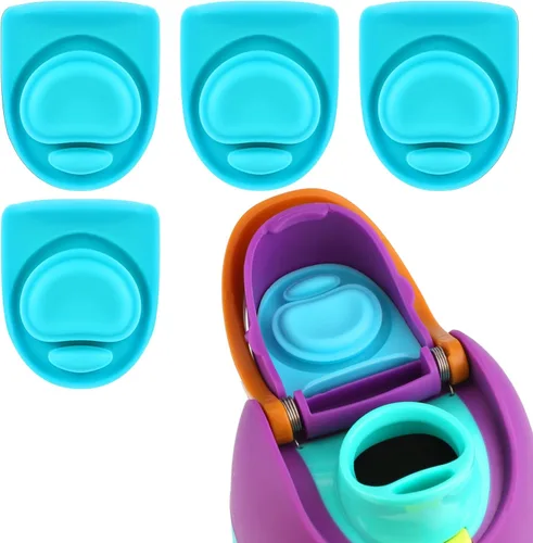 Miniatura 8 de 4 tapones de repuesto compatibles con Owala FreeSip de 24 onzas, 32 onzas, junta superior de tapa de botella de agua para Owala de 16/19/24/32/40