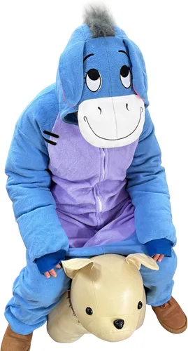 Miniatura 3 de NAITOKE Pijama de animal para adultos, disfraz de Halloween, cosplay