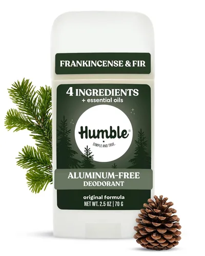 Miniatura 28 de HUMBLE BRANDS - Formula original de desodorante sin aluminio Control de olores, larga duración, bicarbonato de sodio, aceites esenciales, sutil