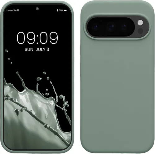 Miniatura 336 de kwmobile Funda Compatible con Google Pixel 6 Pro - Funda de Teléfono de Silicona TPU con Acabado Suave - Azul Caribe