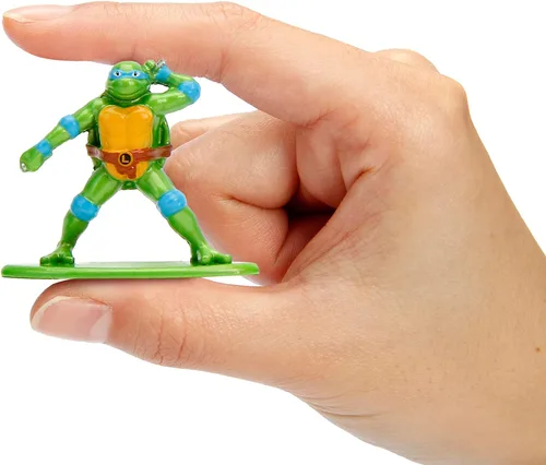 Miniatura 4 de Figuras de Teenage Mutant Ninja Turtles de 1.65 pulgadas, Serie 1, Paquete de 18 Figuras de Metal Fundido, Juguetes para Niños y Adultos