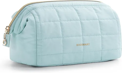 Miniatura 24 de Bagsmart - Estuche de Maquillaje para Viaje, Neceser de Artículos de Aseo Personal, Bolsa de maquillaje