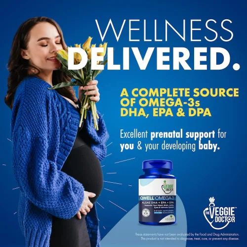 Miniatura 5 de Suplemento de Omega 3 vegano – Omega 3 de algas con DHA EPA DPA – Cápsulas veganas de algas – Alternativa al aceite de pescado – Fórmula de aceite