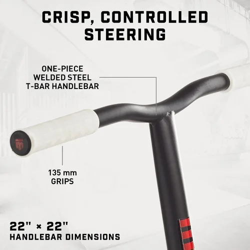 Miniatura 5 de Mongoose Rise - Patín scooter de estilo libre para trucos y acrobacias, para niños, jóvenes, adultos, hombres y mujeres a partir de 8 años, cubierta