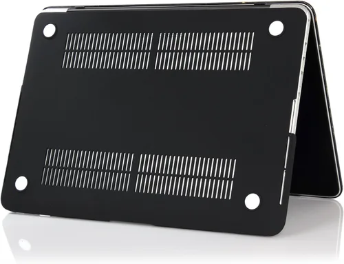 Miniatura 19 de UESWILL Funda de Carcasa Rígida Mate Compatible con MacBook Pro (Retina, 13 pulgadas, principios de 2015/2014/2013/finales de 2012), Modelo Negro