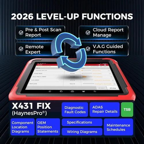 Miniatura 8 de Launch X431 V Lenovo tableta 8.0". Herramienta de diagnóstico de sistema completo con función de código clave