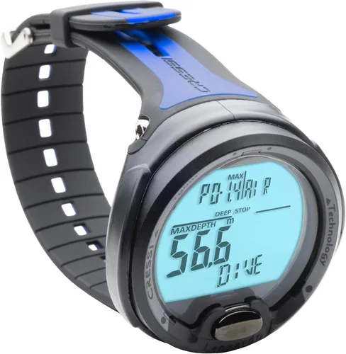 Miniatura 11 de CRESSI Leonardo 2.0 Ordenador de buceo subacuático de un solo botón, 3 modos: aire, nitrox, calibre, menú fácil de usar - Diseñado y fabricado