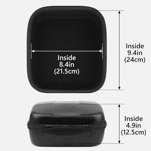 Miniatura 5 de Geekria Shield - Funda para auriculares compatible con SHURE SRH1840, SRH440, Corsair HS70 PRO, AKG K271 MKII y más, bolsa de transporte de viaje