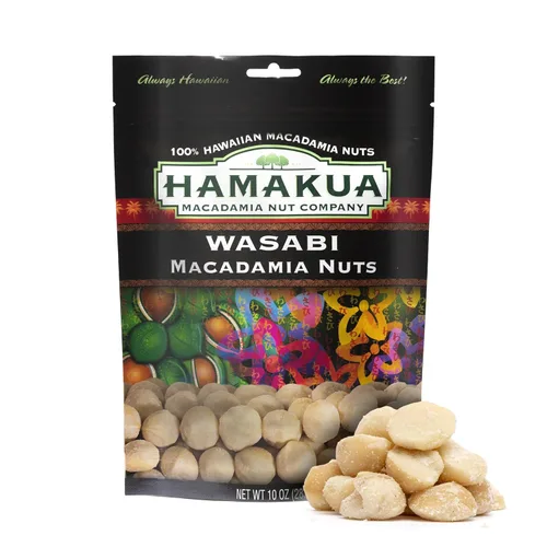 Miniatura 11 de Hamakua Macadamia Nuts – Coco glaseado dulce – Cultivado en Hawai saborizado seco tostado medio y macadamia entera – Nueces de macadamia grandes