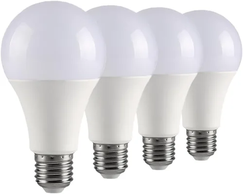 Miniatura 9 de Paquete de 4 bombillas LED de 3 vías de 50 100 150 vatios equivalentes, blanco suave 3000K, bombillas de tres vías de 5/10/15W, base A19 E26, 700