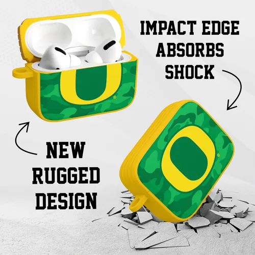 Miniatura 4 de Affinity Bands Oregon Ducks Paint HDX - Funda compatible con Apple AirPods Pro